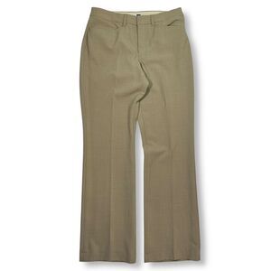 Gap Wool Blend Khaki‎ Bootcut Ankle Dress Pants Slacks Womens 6